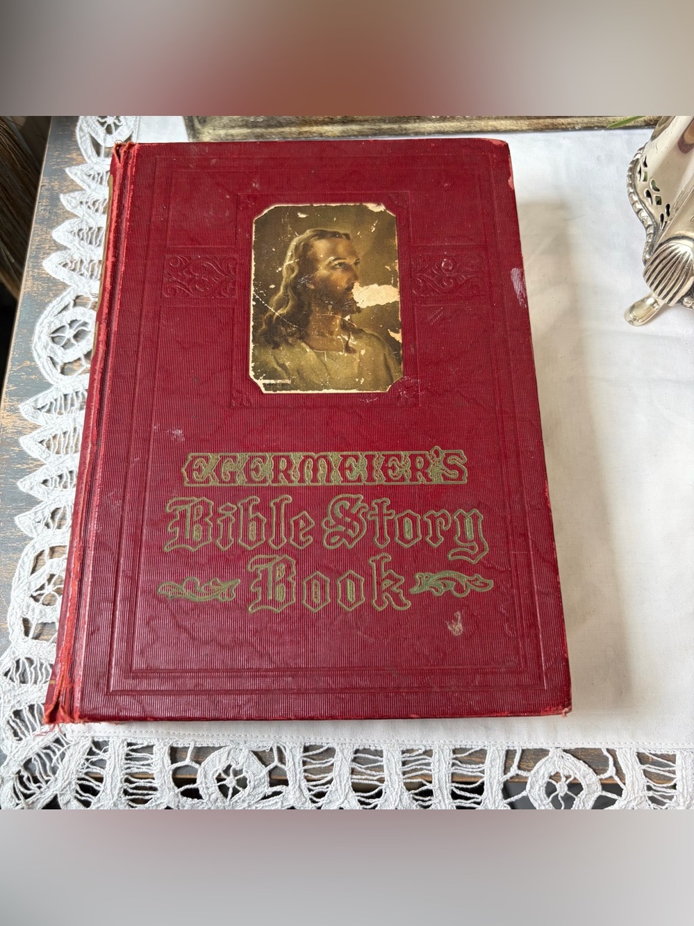 Vintage 1930s EGERMCKER'S Bible story book